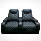 ObsidianCrest Diamond Recliner Pair
