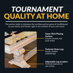Hathaway Montecito 12-ft Shuffleboard Table - Driftwood Finish