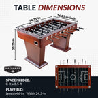 Hathaway Millennium 55-in Foosball Table