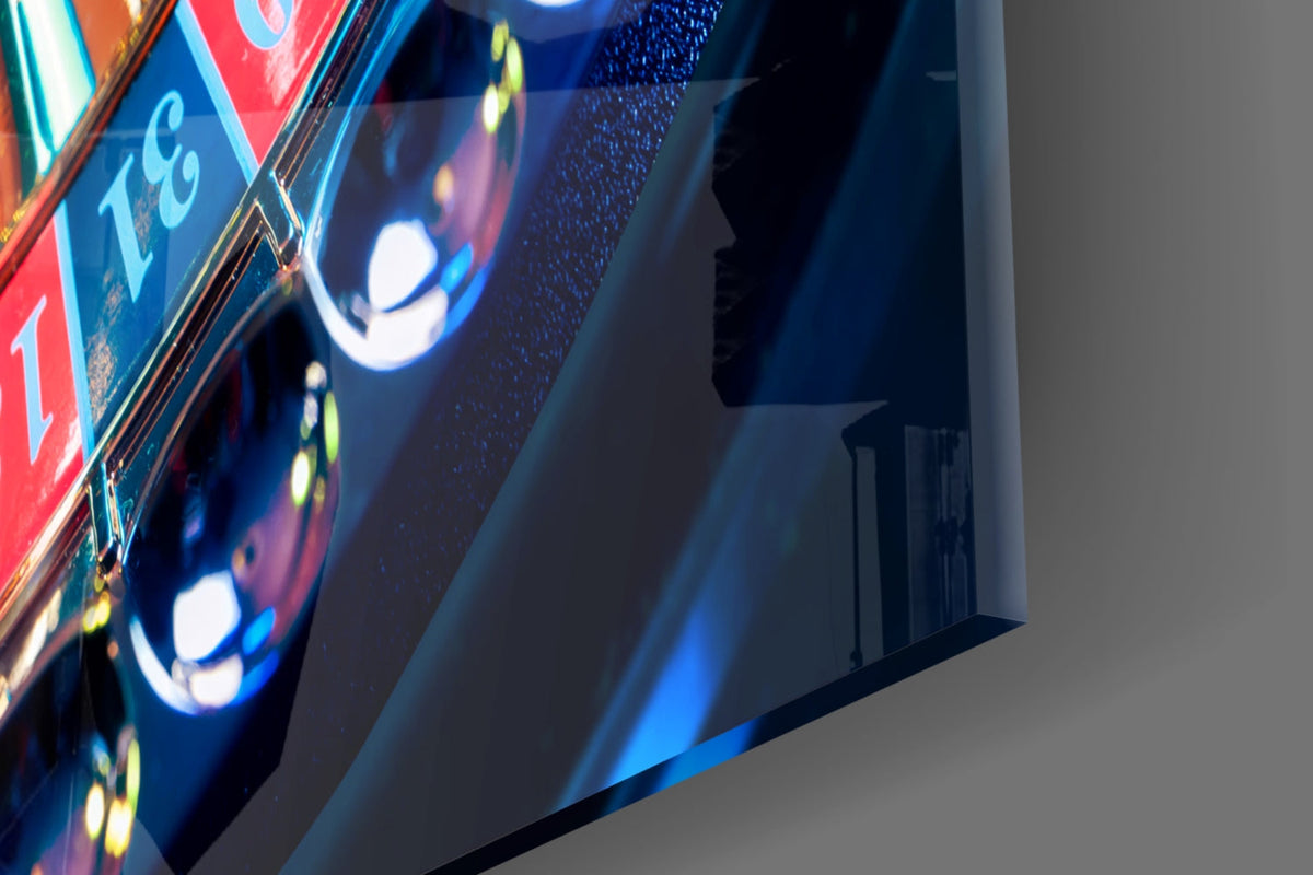 Roulette Glass Wall Art